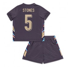Maglia Inghilterra Stones 5 Bambino Divisa Trasferta Euro 2024