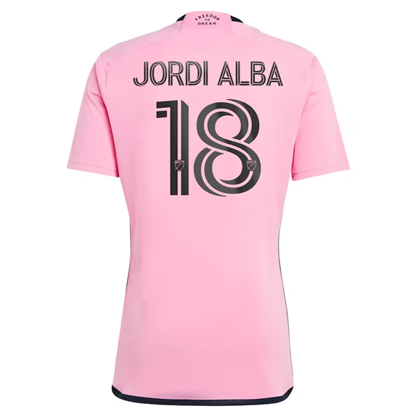 Maglia Inter Miami CF Jordi Alba 18 Divisa Prima 2024/25 Maglia Inter Miami CF Jordi Alba 18 Divisa Prima 2024/25