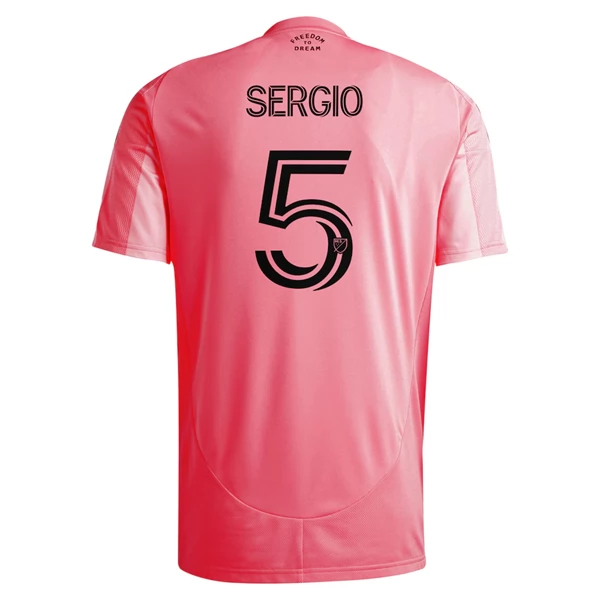 Maglia Inter Miami CF Sergio 5 Divisa Prima 2025/26 Maglia Inter Miami CF Sergio 5 Divisa Prima 2025/26
