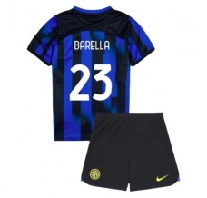 Maglia Inter Milan Barella 23 Bambino Divisa Prima 2023/24