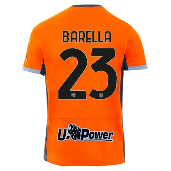 Maglia Inter Milan Barella 23 Divisa Terza 2023/24 Maglia Inter Milan Barella 23 Divisa Terza 2023/24