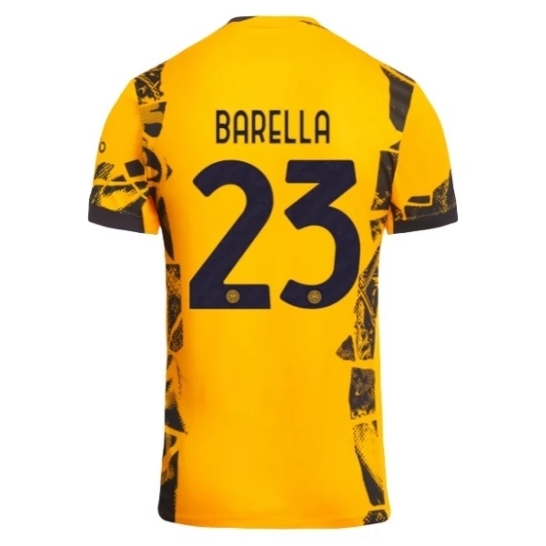 Maglia Inter Milan Barella 23 Divisa Terza 2024/25 Maglia Inter Milan Barella 23 Divisa Terza 2024/25
