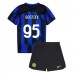 Maglia Inter Milan Bastoni 95 Bambino Divisa Prima 2023/24