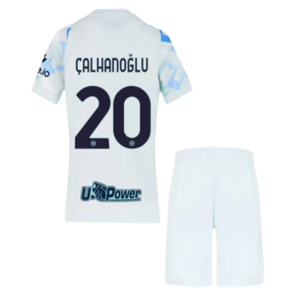 Maglia Inter Milan Çalhanoğlu 20 Bambino Divisa Trasferta 2025/26 Maglia Inter Milan Çalhanoğlu 20 Bambino Divisa Trasferta 2025/26