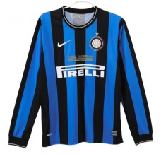 Maglia Inter Milan Divisa Prima Retro 2009-10 Manica Lunga