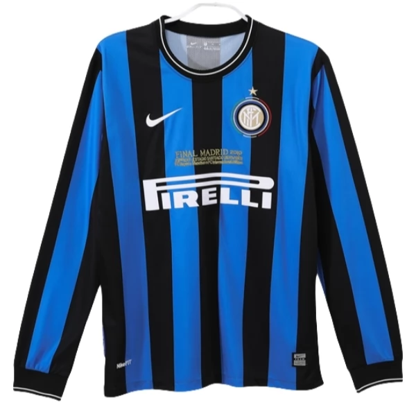 Maglia Inter Milan Divisa Prima Retro 2009-10 Manica Lunga Maglia Inter Milan Divisa Prima Retro 2009-10 Manica Lunga