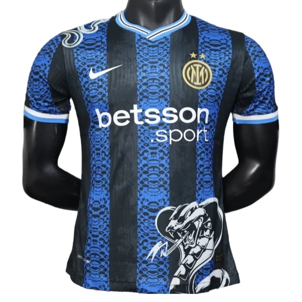 Maglia Inter Milan Divisa Prima Serpente Edition 2025/26 Maglia Inter Milan Divisa Prima Serpente Edition 2025/26