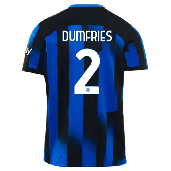 Maglia Inter Milan Dumfries 2 Divisa Prima 2023/24 Maglia Inter Milan Dumfries 2 Divisa Prima 2023/24