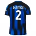 Maglia Inter Milan Dumfries 2 Divisa Prima 2023/24 Maglia Inter Milan Dumfries 2 Divisa Prima 2023/24