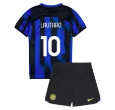 Maglia Inter Milan Lautaro 10 Bambino Divisa Prima 2023/24 Maglia Inter Milan Lautaro 10 Bambino Divisa Prima 2023/24