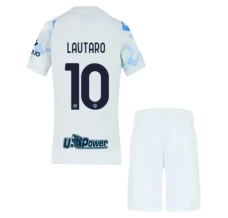 Maglia Inter Milan Lautaro 10 Bambino Divisa Trasferta 2025/26 Maglia Inter Milan Lautaro 10 Bambino Divisa Trasferta 2025/26