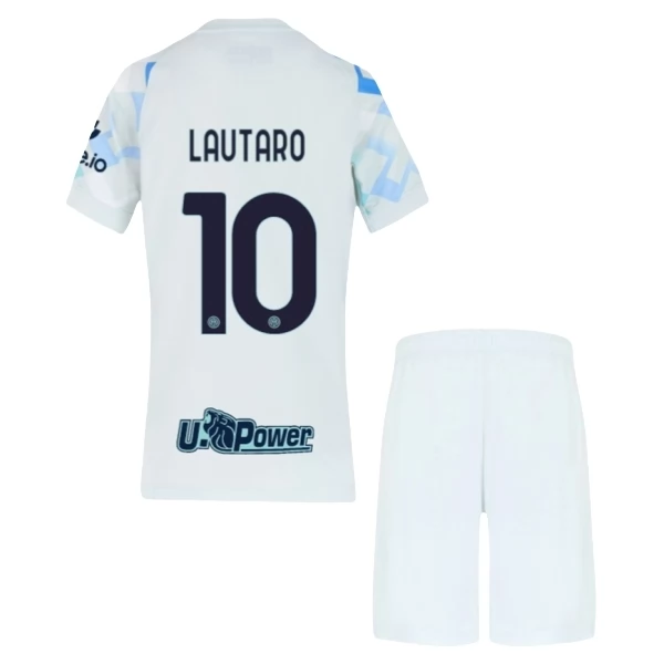 Maglia Inter Milan Lautaro 10 Bambino Divisa Trasferta 2025/26 Maglia Inter Milan Lautaro 10 Bambino Divisa Trasferta 2025/26