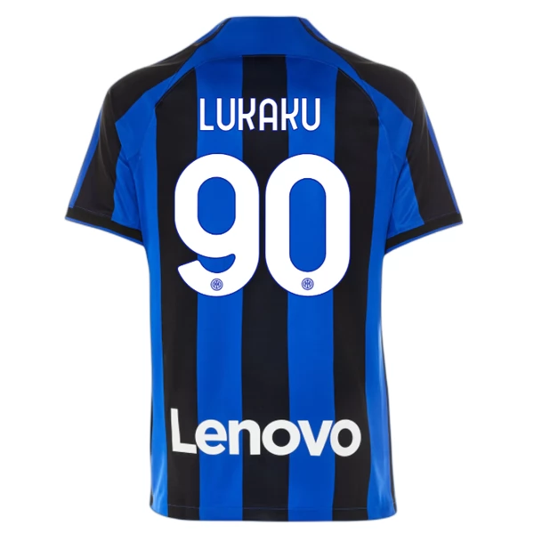 Maglia Inter Milan Lukaku 90 Divisa Prima 2022/23 Maglia Inter Milan Lukaku 90 Divisa Prima 2022/23
