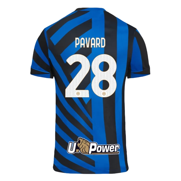 Maglia Inter Milan Pavard 28 Divisa Prima 2024/25 Maglia Inter Milan Pavard 28 Divisa Prima 2024/25