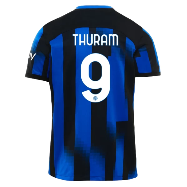 Maglia Inter Milan Thuram 9 Divisa Prima 2023/24 Maglia Inter Milan Thuram 9 Divisa Prima 2023/24