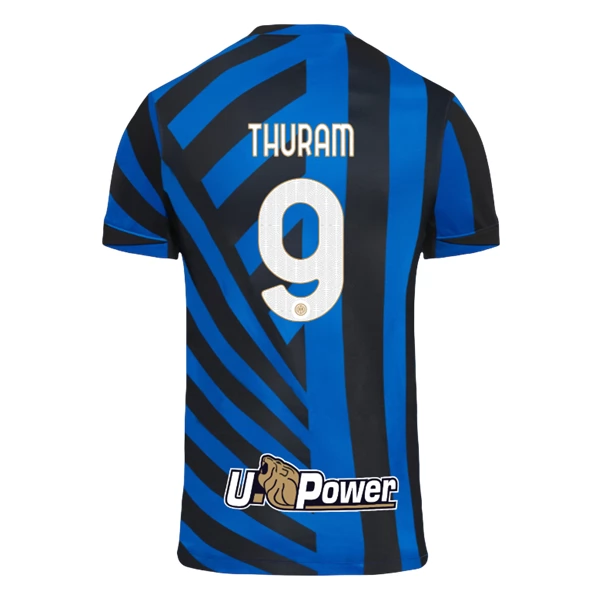Maglia Inter Milan Thuram 9 Divisa Prima 2024/25 Maglia Inter Milan Thuram 9 Divisa Prima 2024/25