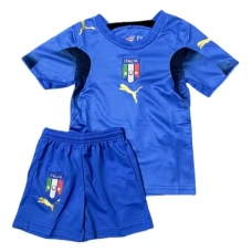 Maglia Italia Bambino Divisa Prima Retro 2006 Maglia Italia Bambino Divisa Prima Retro 2006
