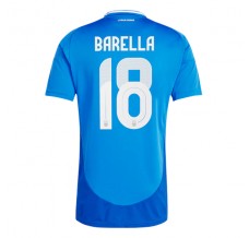 Maglia Italia Barella 18 Divisa Prima Euro 2024