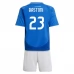 Maglia Italia Bastoni 23 Bambino Divisa Prima Euro 2024