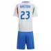 Maglia Italia Bastoni 23 Bambino Divisa Trasferta Euro 2024