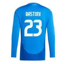 Maglia Italia Bastoni 23 Divisa Prima Euro 2024 Manica Lunga Maglia Italia Bastoni 23 Divisa Prima Euro 2024 Manica Lunga