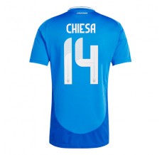 Maglia Italia Chiesa 14 Divisa Prima Euro 2024