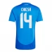 Maglia Italia Chiesa 14 Divisa Prima Euro 2024