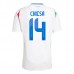 Maglia Italia Chiesa 14 Divisa Trasferta Euro 2024