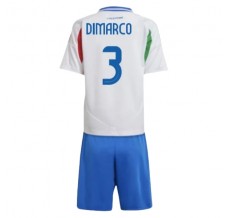 Maglia Italia Dimarco 3 Bambino Divisa Trasferta Euro 2024