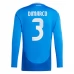 Maglia Italia Dimarco 3 Divisa Prima Euro 2024 Manica Lunga