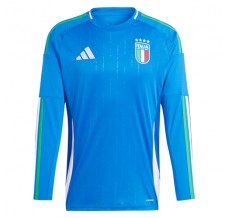 Maglia Italia Divisa Prima Euro 2024 Manica Lunga