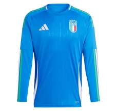 Maglia Italia Divisa Prima Euro 2024 Manica Lunga