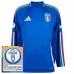 Maglia Italia Divisa Prima Euro 2024 Manica Lunga Patch