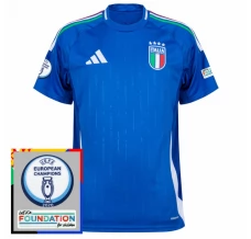 Maglia Italia Divisa Prima Euro 2024 Patch