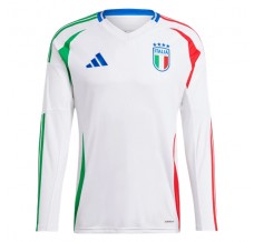 Maglia Italia Divisa Trasferta Euro 2024 Manica Lunga