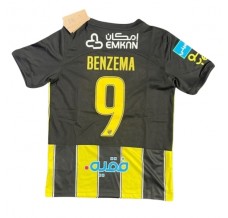 Maglia Ittihād Football Club Benzema 9 Divisa Prima 2023/24