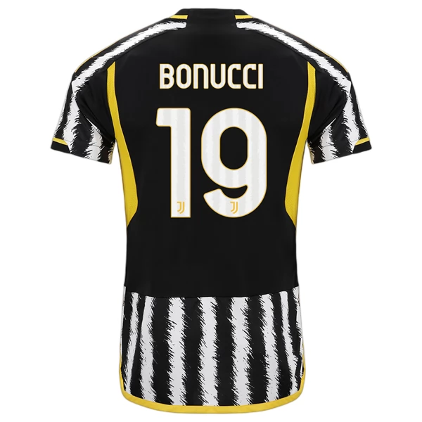 Maglia Juventus Bonucci 19 Divisa Prima 2023/24 Maglia Juventus Bonucci 19 Divisa Prima 2023/24