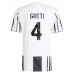 Maglia Juventus FC Gatti 4 Divisa Prima 2025/26