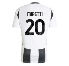 Maglia Juventus FC Miretti 20 Divisa Prima 2024/25
