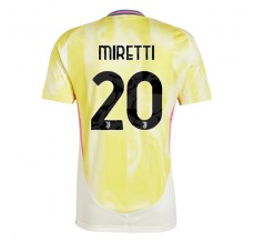 Maglia Juventus FC Miretti 20 Divisa Trasferta 2024/25