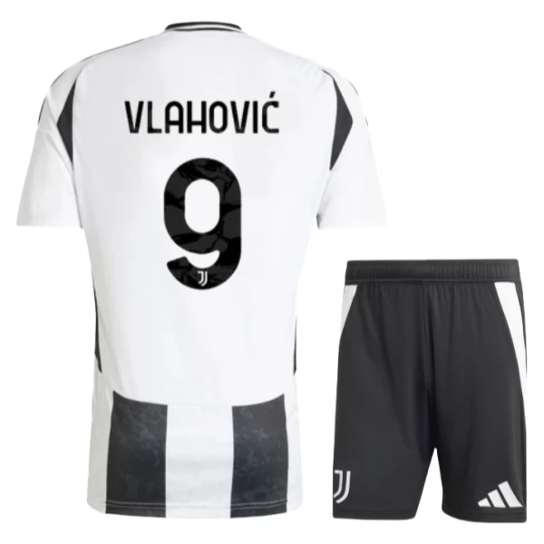 Maglia Juventus FC Vlahović 9 Bambino Divisa Prima 2024/25 Maglia Juventus FC Vlahović 9 Bambino Divisa Prima 2024/25