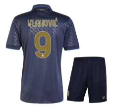 Maglia Juventus FC Vlahović 9 Bambino Divisa Terza 2024/25