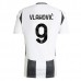 Maglia Juventus FC Vlahović 9 Divisa Prima 2024/25