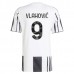 Maglia Juventus FC Vlahović 9 Divisa Prima 2025/26