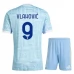 Maglia Juventus FC Vlahović 9 Kit Gara Away Bambino 2025/26 Maglia Juventus FC Vlahović 9 Kit Gara Away Bambino 2025/26