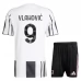 Maglia Juventus FC Vlahović 9 Kit Gara Home Bambino 2025/26 Maglia Juventus FC Vlahović 9 Kit Gara Home Bambino 2025/26