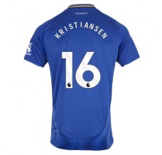 Maglia Leicester City FC Kristiansen 16 Divisa Prima 2024/25