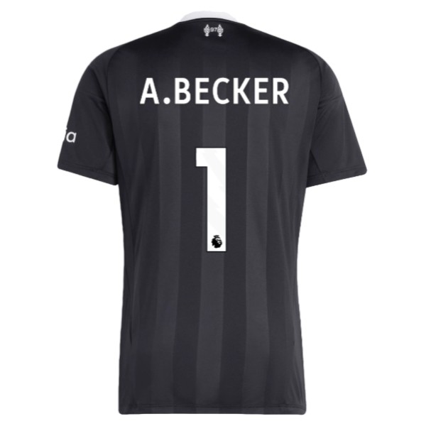 Maglia Liverpool FC A.Becker 1 Kit Gara Third Portiere 2025/26 Maglia Liverpool FC A.Becker 1 Kit Gara Third Portiere 2025/26