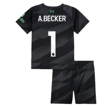 Maglia Liverpool FC A.Becker 1 Portiere Bambino Divisa Prima 2023/24