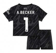Maglia Liverpool FC A.Becker 1 Portiere Bambino Divisa Prima 2024/25